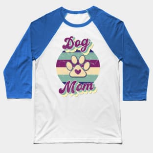 Dog mom retro Baseball T-Shirt